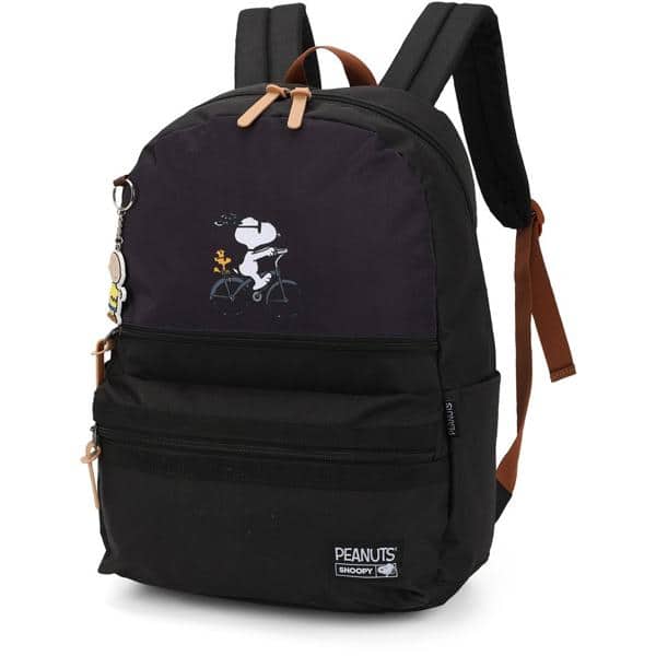 Mochila Snoopy - Peanuts em Poliéster Luxcel - PT 1 UN
