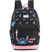 Mochila Stitch Disney em Poliéster Luxcel - PT 1 UN