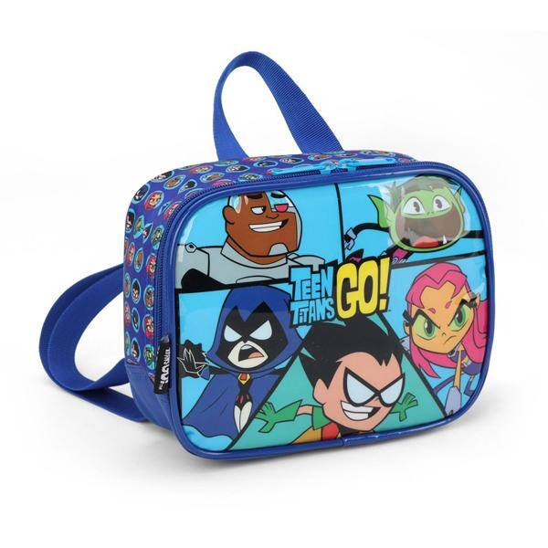 Lancheira Infantil DC Jovens Titãs - Teen Titans Go Luxcel - PT 1 UN