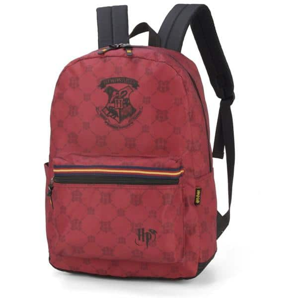 Mochila Escolar Harry Potter em Poliéster, Vinho, Luxcel - PT 1 UN