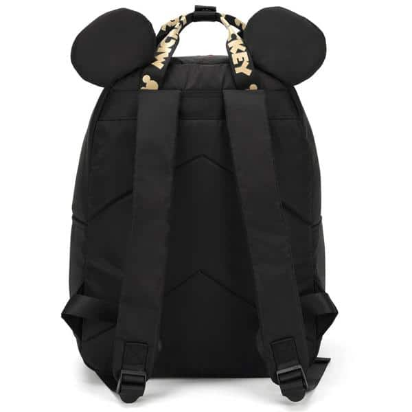 Mochila Escolar, Poliéster, Mickey Disney, Preto, Luxcel - PT 1 UN