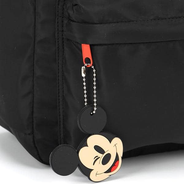 Mochila Escolar, Poliéster, Mickey Disney, Preto, Luxcel - PT 1 UN