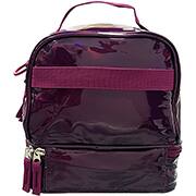 Lancheira Metalizada Roxa, 2 Divisões, LC2306 LL, Yes - PT 1 UN