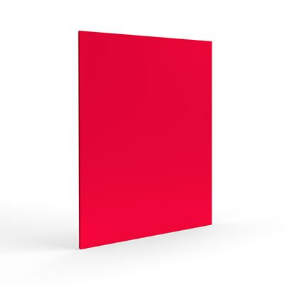Papel cartão fosco, 48cm x 66cm, Vermelho, 225G, 2228723, Spiral - PT 10 FL