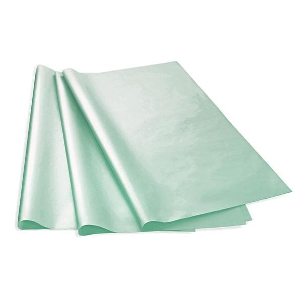 Papel de seda Verde jade perolizado, 48 x 60cm, 042031, Ridet - PT 20 UN