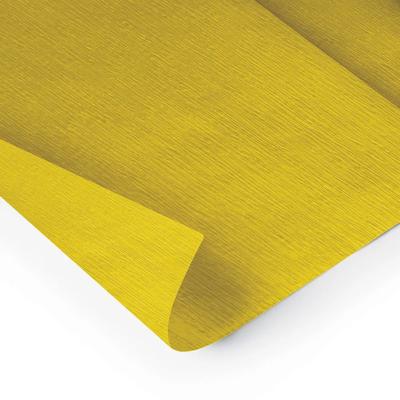 Papel crepom amarelo, 2,00 x 0,48, 030002, Ridet - RL 1 UN