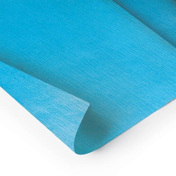 Papel crepom Azul claro, 2,00 x 0,48, 030013, Ridet - RL 1 UN