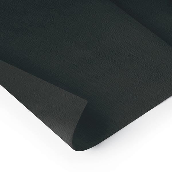 Papel crepom Preto, 2,00 x 0,48, 030020, Ridet - RL 1 UN