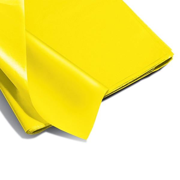 Papel de seda Amarelo, 48 x 60, 040002, Ridet - PT 100 UN