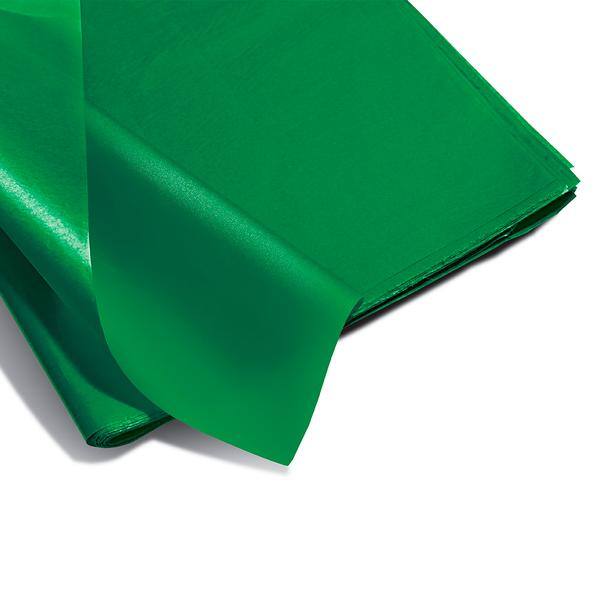 Papel de seda Verde Bandeira, 60cm, x 48cm, Ridet - PT 20 UN