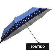 Sombrinha mini, dupla face, bolinha, sortida, 3010P, Voyagem - PT 1 UN