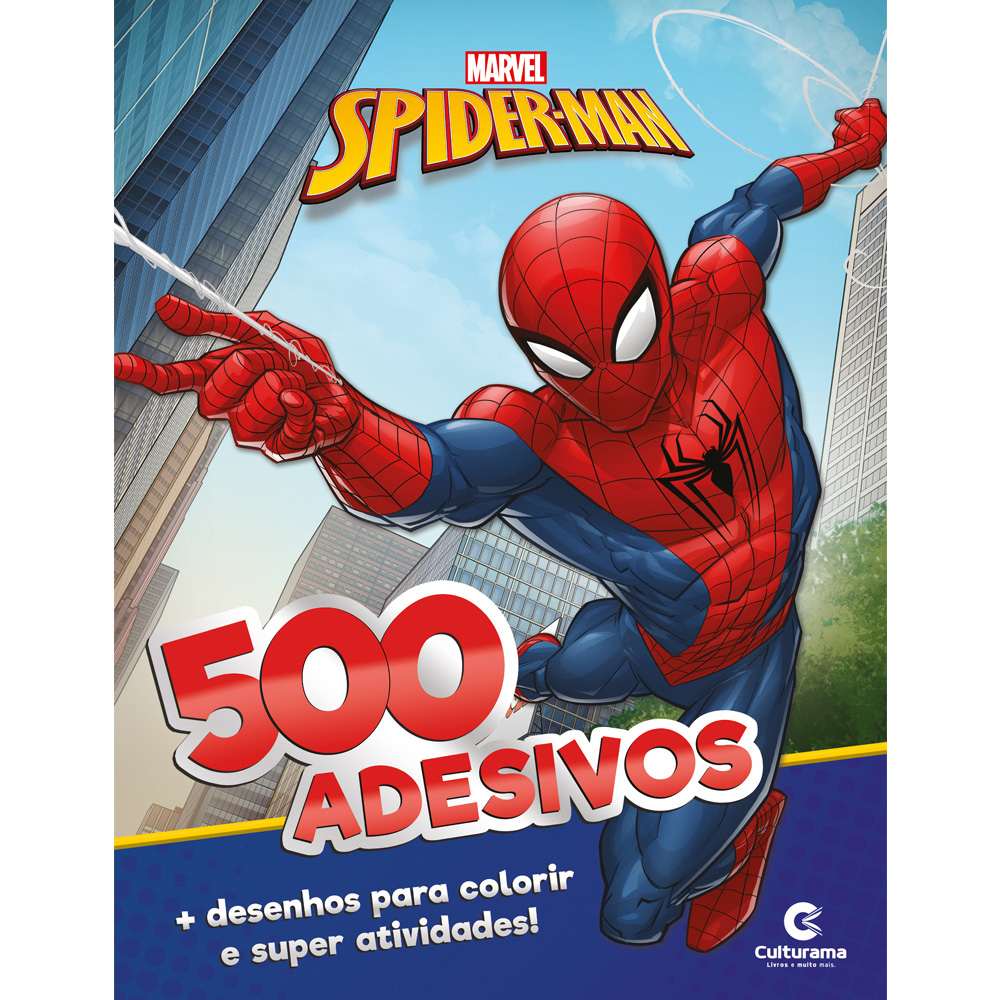 Revista para Colorir - Homem Aranha