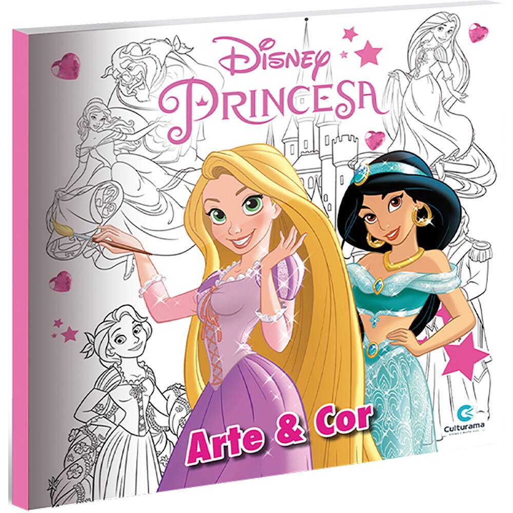 Livro para Colorir Princesas- Ciranda cultural – Livraria e Papelaria Brasil