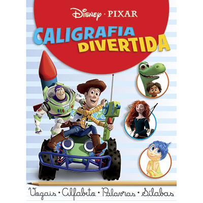 Livro infantil Caligrafia Disney Bicho Esperto PT 1 UN