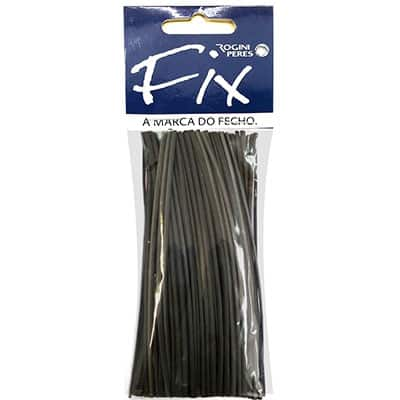 Fecho prático aramado 4x11cm preto 04060111 Fix PT 100 UN