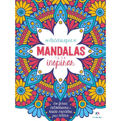 Livro para colorir Mandalas para Inspirar Ciranda Cultural PT 1 UN