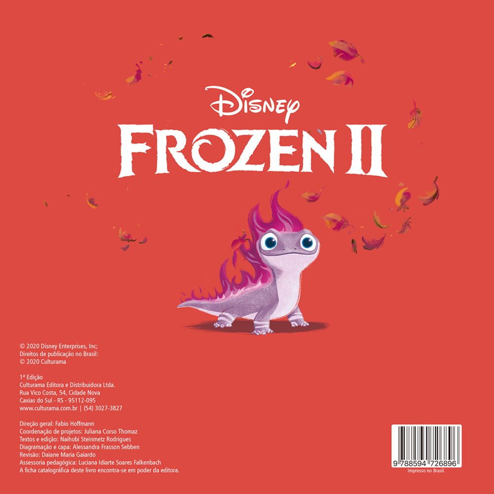 Livro para colorir infantil c/500 adesivos frozen 2 Culturama CX 1 UN -  Artes & Pintura - Kalunga