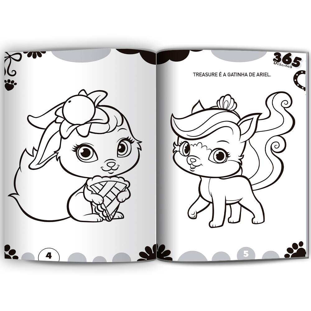 Desenhos de princesas para colorir - folhas para colorir de