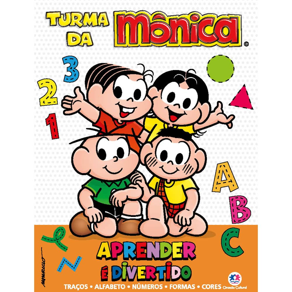 Livro Turma da Mônica Diversão com Aquarela