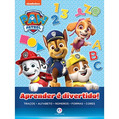 Livro infantil Atividades Patrulha canina Ciranda Cultural PT 1 UN