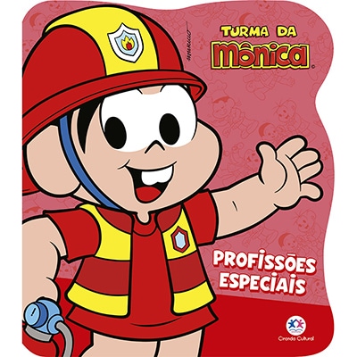 Livro infantil Turma da Mônica Profissões especiais Ciranda Cultural PT 1 UN