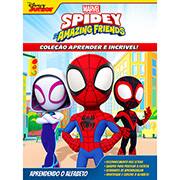 Livro infantil de atividades alfabeto Spidey Bicho Esperto PT 1 UN