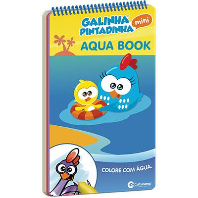 Livro para colorir infantil Aquabook, Galinha Pintadinha, Culturama - PT 1 UN