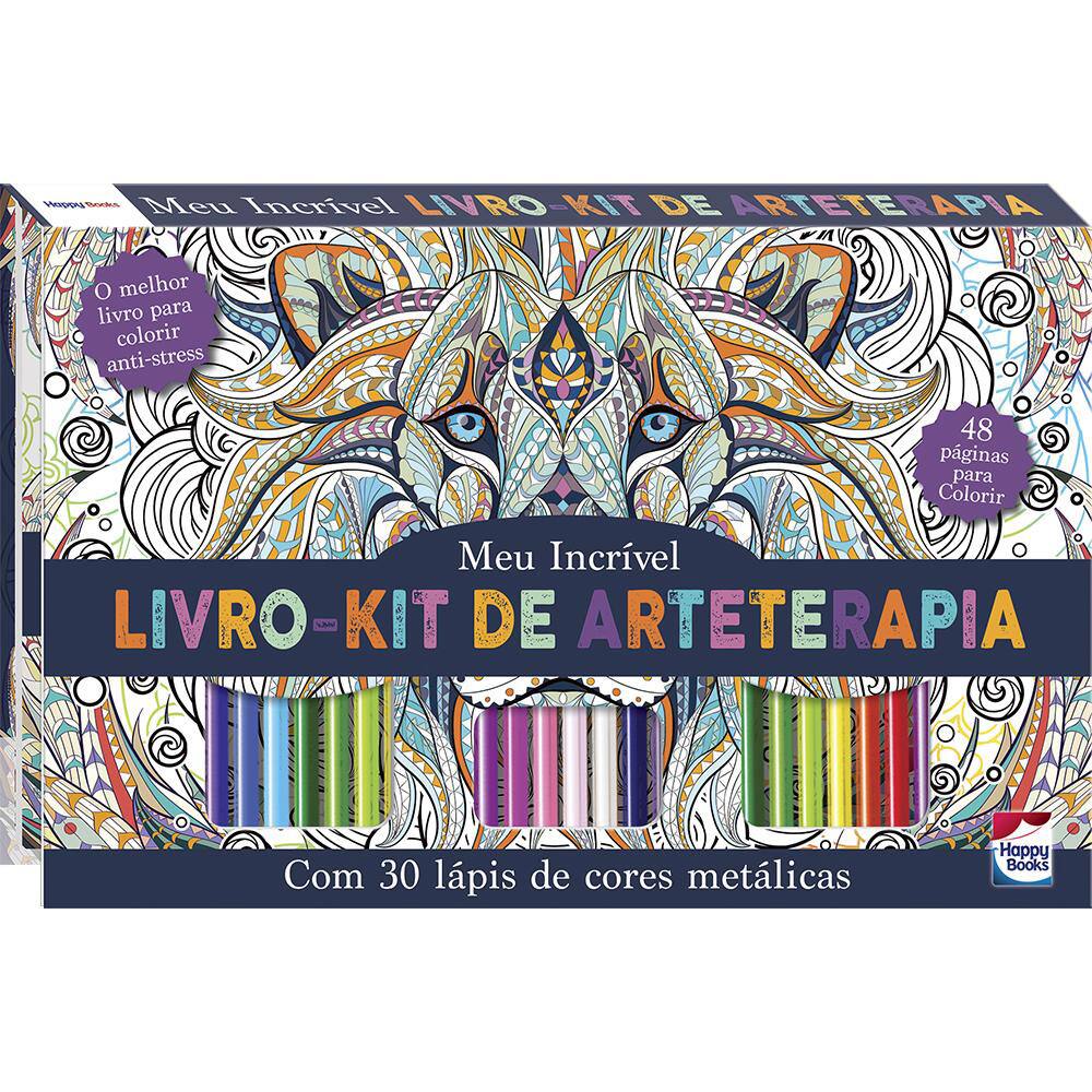 Livro Arteterapia Para Colorir e Relaxar