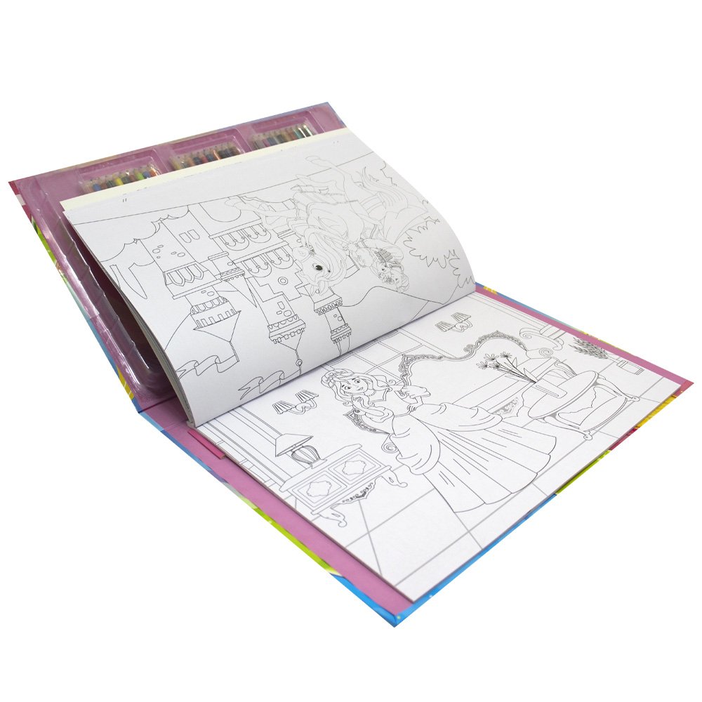 livro para colorir princesas e fadas mágicas: Desenhos e páginas de colorir  que vão surpreender sua filha com sua beleza. Relaxante, divertido e