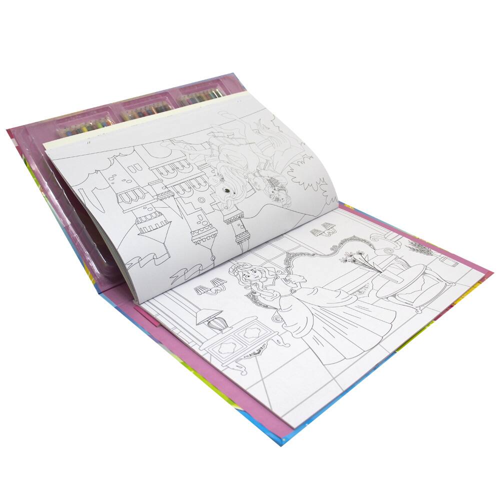 livro para colorir princesas e fadas mágicas: Desenhos e páginas de colorir  que vão surpreender sua filha com sua beleza. Relaxante, divertido e