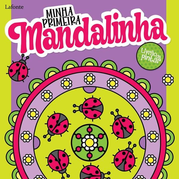 Livro para colorir infantil, Minha primeira mandalinha, Catavento - PT 1 UN