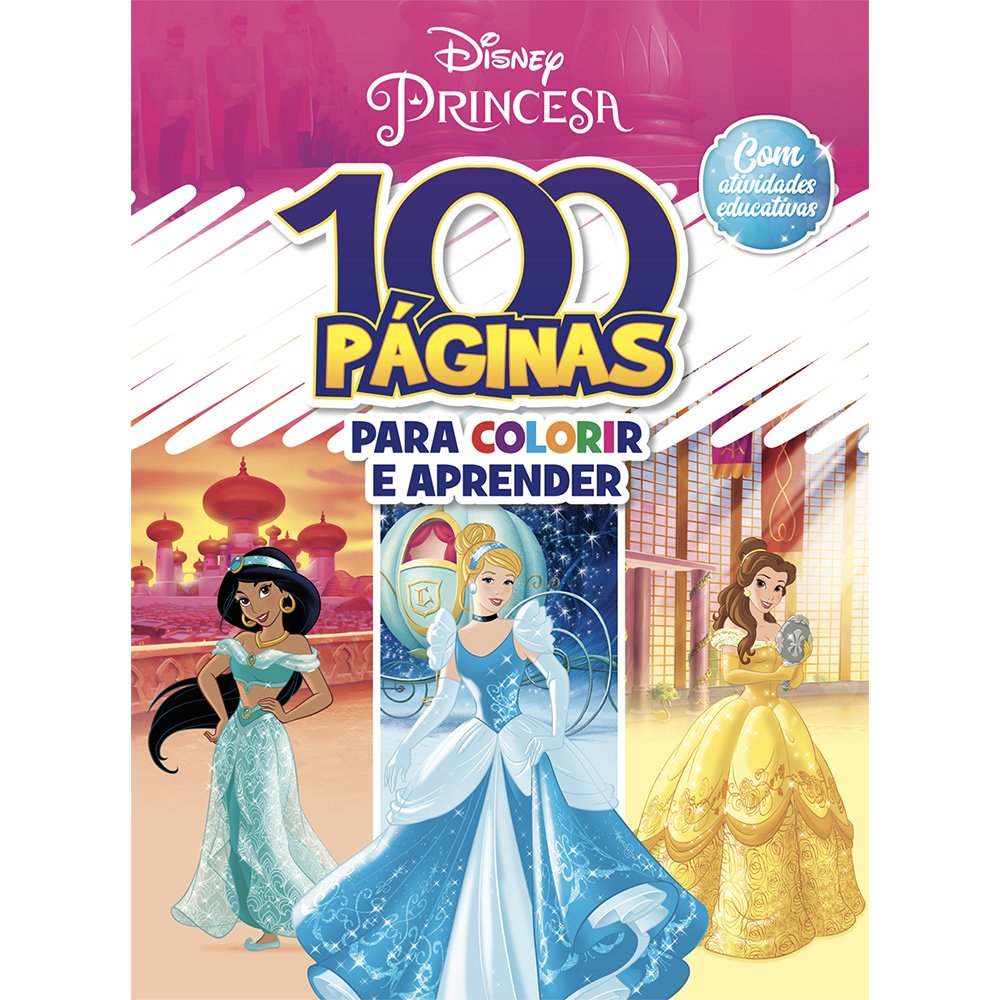 Disney - Ler e Pintar - Princesa