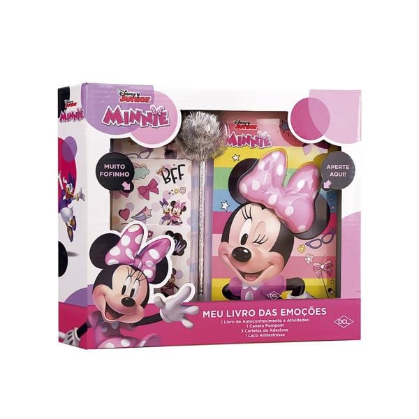 Livro Infantil, Meu Livro Das Emoções, Minnie Disney, D8174, DCL - PT 1 UN