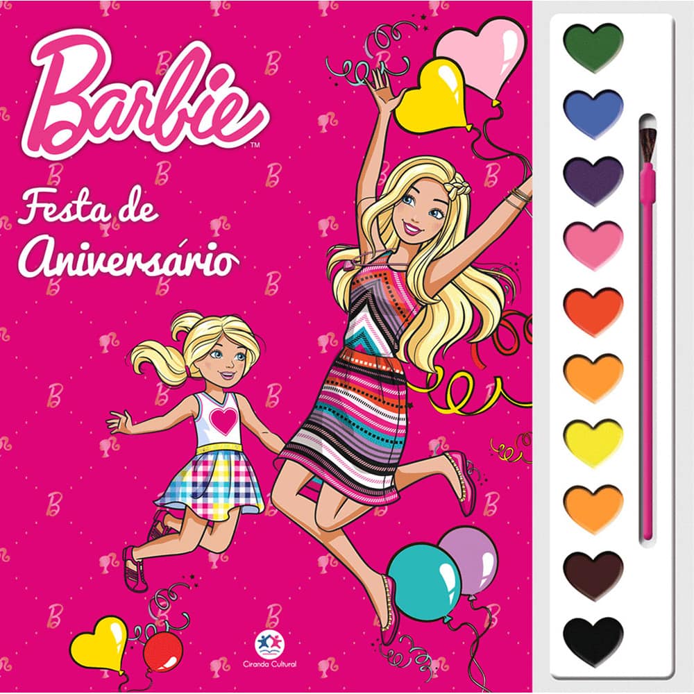 Livro para colorir infantil, 101 Desenhos Barbie, Ciranda Cultural - PT 1  UN - Artes & Pintura - Kalunga