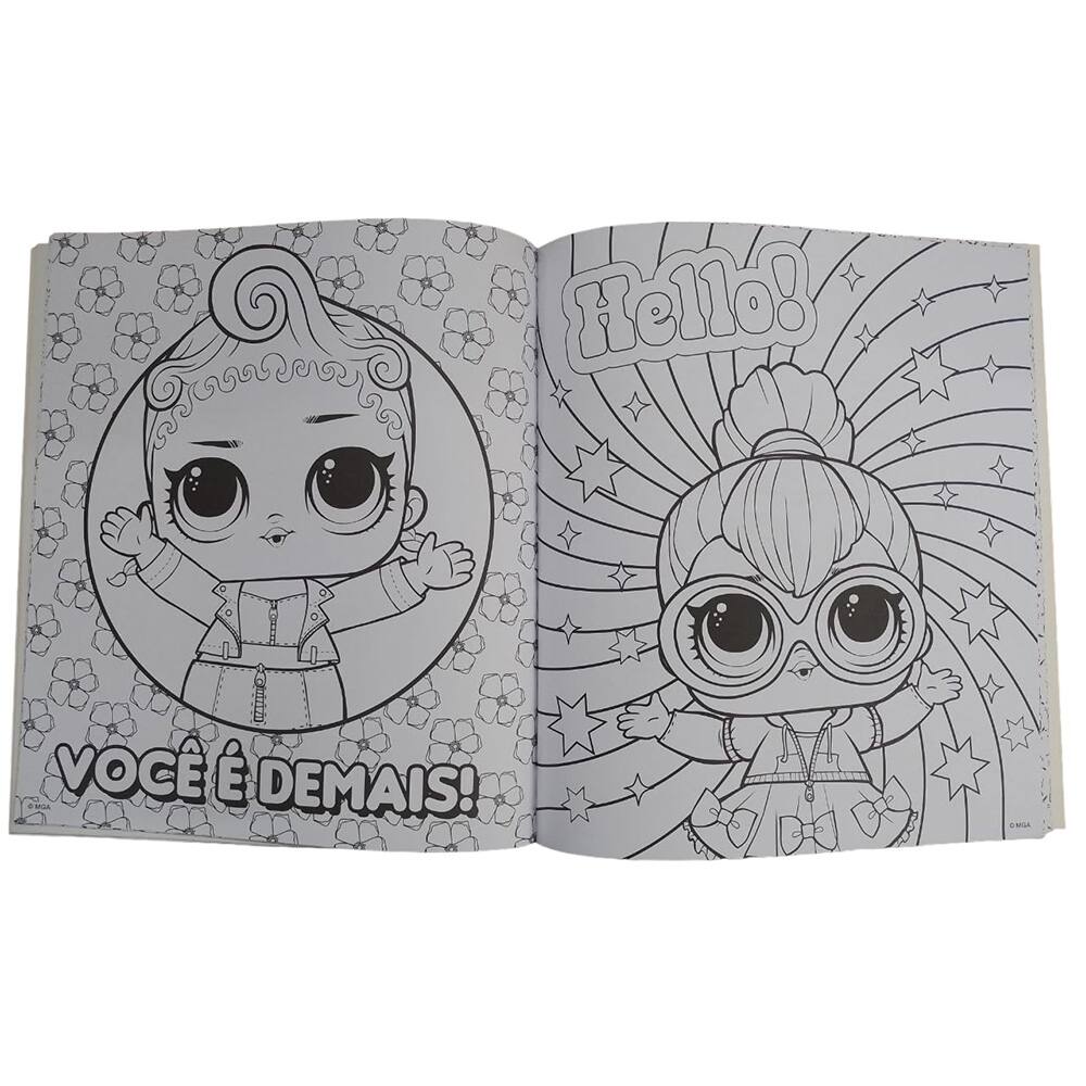 Desenhos da LOL Surprise para Colorir e Pintar - Tudo Para Colorir