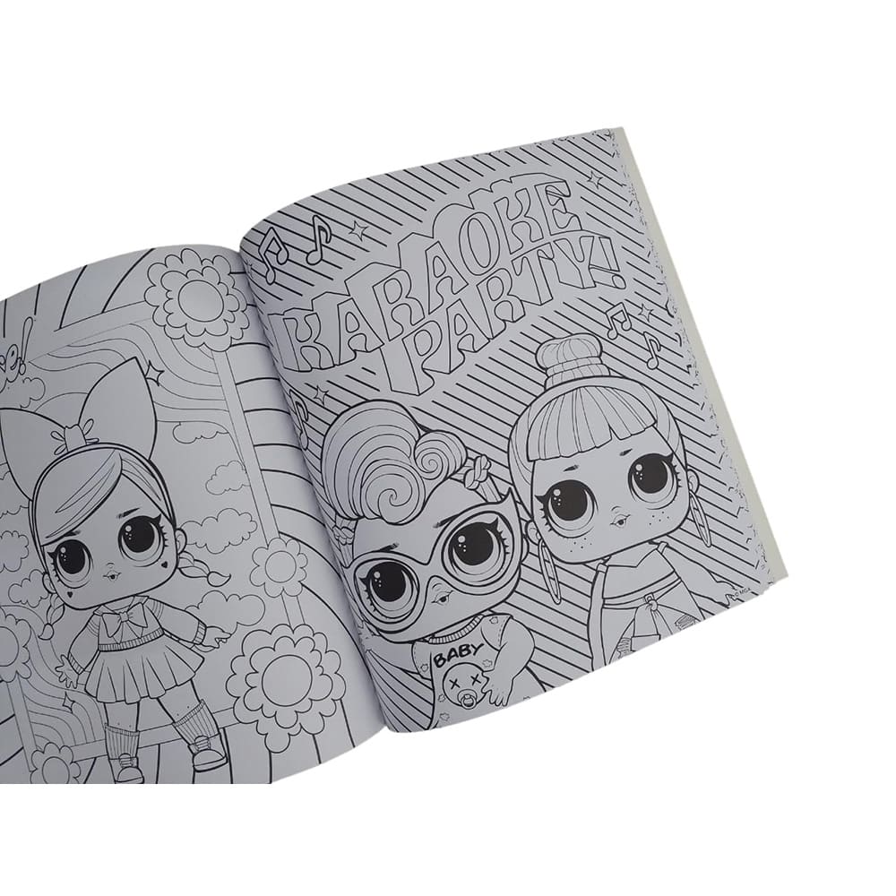 Livro para colorir infantil, LOL surprise, Ed Online - PT 1 UN