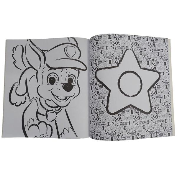 Livro para colorir infantil, Patrulha Canina, Ed Online - PT 1 UN