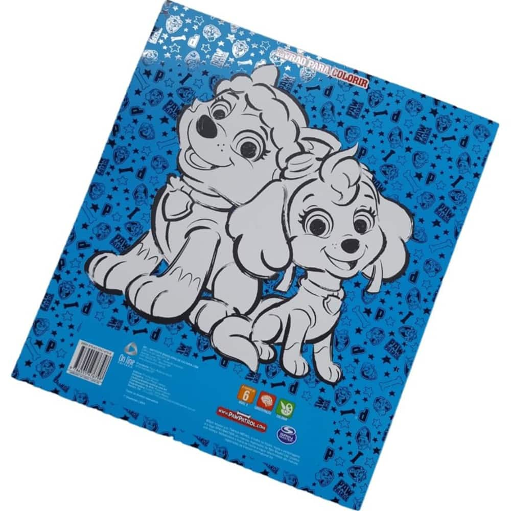 Desenhos da Patrulha Canina para Colorir