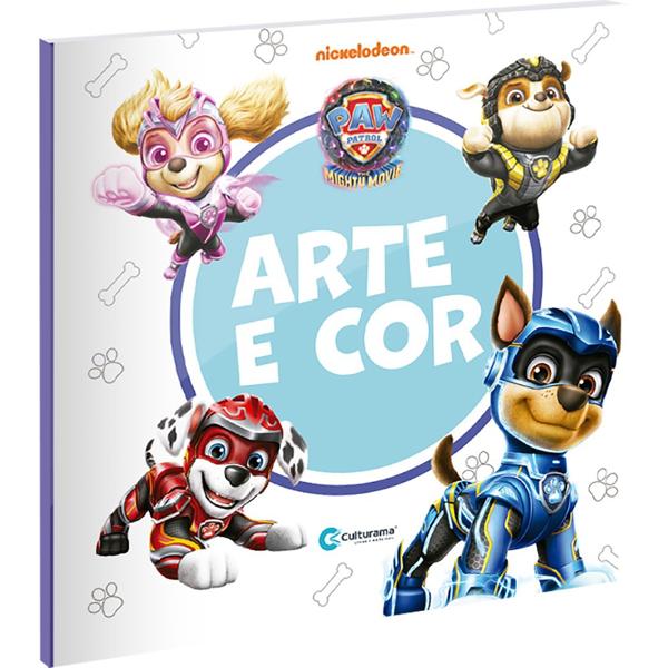 Livro para colorir infantil, Patrulha Canina, 020523001, Culturama - PT 1 UN