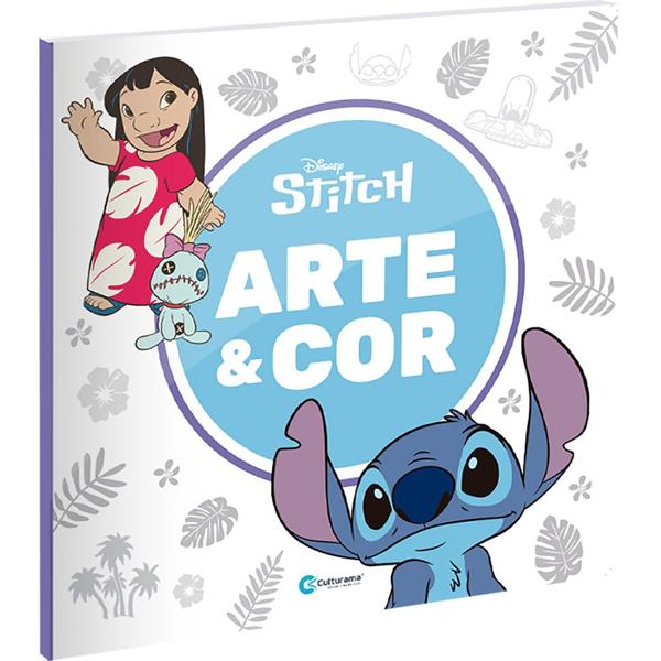 Livro para colorir infantil, Lilo e Stitch Disney, 020520215 , Culturama - PT 1 UN