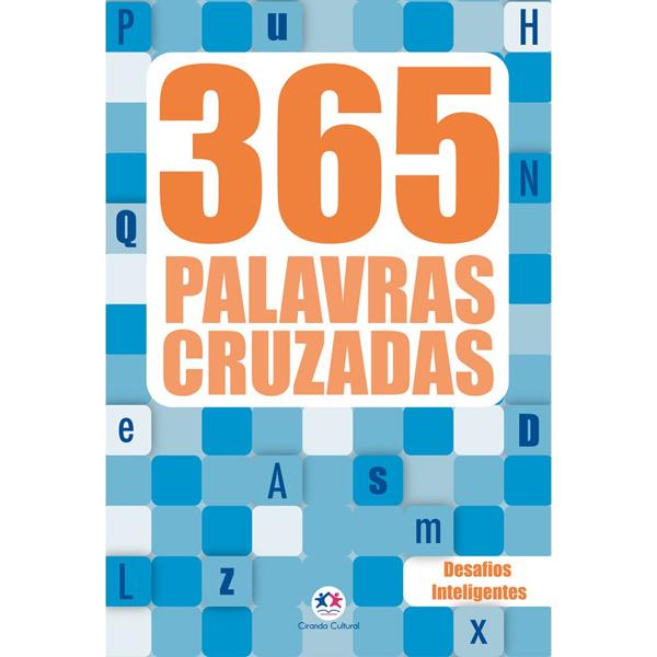 Livro 365 palavras cruzadas diretas, Volume 1, Ciranda Cultural - PT 1 UN