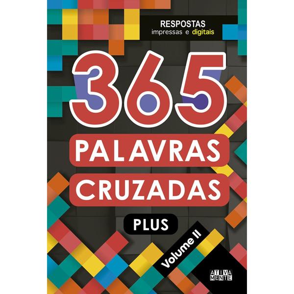 Livro 365 palavras cruzadas Plus, Volume 2, Ciranda Cultural - PT 1 UN