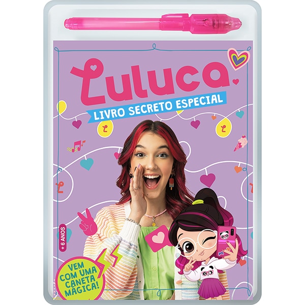 Diário infantil Luluca meu livro secreto, Ed Online - PT 1 UN