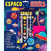 Livro para colorir, Diversão na escola, Espaço, 34195, Ed Online - PT 1 UN