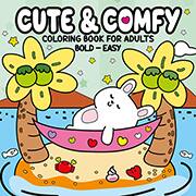 Livro de colorir para Adultos, Cute & Comfy, 35149, Camelot Ed - PT 1 UN Livro de colorir para Adultos, Cute & Comfy, 35149, Camelot Ed - PT 1 UN