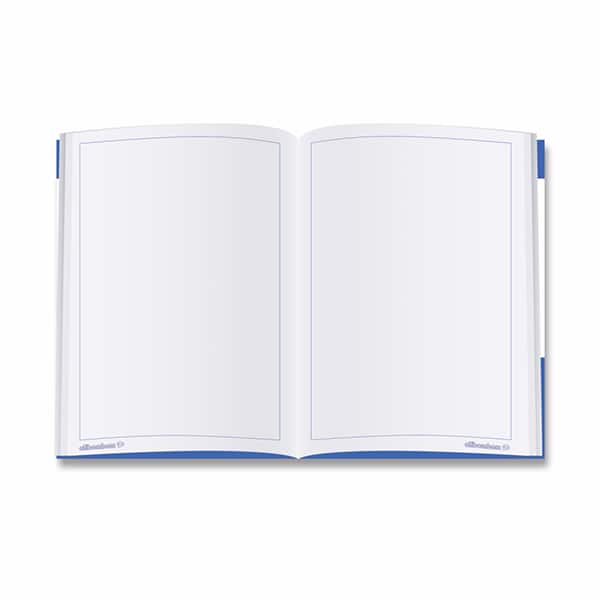 Livro de atividades infantil Alibombom, sem pauta, Azul, Romitec - PT 1 UN