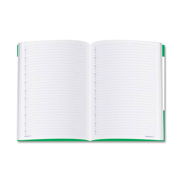Livro de atividades infantil Alibombom 123, com pauta, Verde, Romitec - PT 1 UN