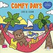 Livro para colorir infantil, Comfy Days, 48 páginas, Ciranda Cultural - PT 1 UN Livro para colorir infantil, Comfy Days, 48 páginas, Ciranda Cultural - PT 1 UN