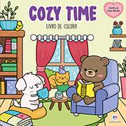 Livro para colorir infantil, Cozy Time, 48 páginas, 24 ilustrações, Ciranda Cultural - PT 1 UN Livro para colorir infantil, Cozy Time, 48 páginas, 24 ilustrações, Ciranda Cultural - PT 1 UN