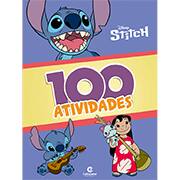 Livro infantil 100 atividades, Stitch, Culturama - PT 1 UN